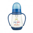 Бутылочка с ручками 125 мл. Akuku A0008 blue Бутылочка с ручками 125 мл. Akuku A0008 blue