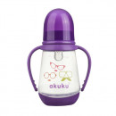 Бутылочка с ручками 125 мл. Akuku A0008 violet Бутылочка с ручками 125 мл. Akuku A0008 violet