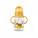 Бутылочка с ручками 125 мл. Akuku A0012 yellow Бутылочка с ручками 125 мл. Akuku A0012 yellow