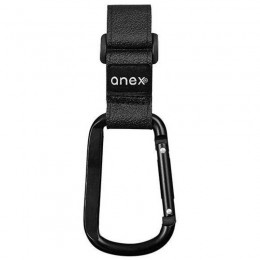 Крючок для коляски ANEX (black)