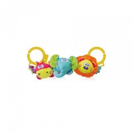 Игрушка для коляски Bertoni/Lorelli Lion/Hippo/Elephant