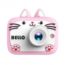 Дитячий фотоапарат X900 Cat (pink)