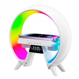 Light Sound Machine RGB нічник, годинник, бездротова зарядка, Bluetooth колонка, XM-X63
