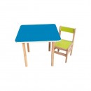 Столик со стульчиком Sofia (blue/green)
