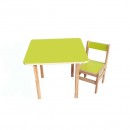 Столик со стульчиком Sofia (green)