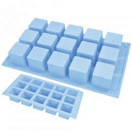 Форма для льоду/цукерок силікон 30*17.4*3.6 MH-4403 (blue)