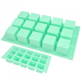 Форма для льоду/цукерок силікон 30*17.4*3.6 MH-4403 (turquoise)