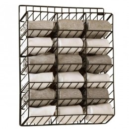 Полиця-органайзер для зберігання білизни 30*5*35см TD01350 (black)