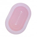 Килимок суперпоглинаючий у ванну 40*60см овал. R30939 (світло-рожевий)