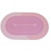 Килимок суперпоглинаючий у ванну 50*80см овал. R30940 (рожевий)