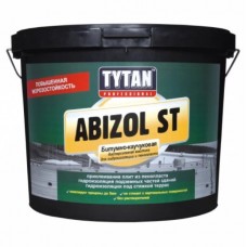 Tytan Abizol ST Бітумно-каучук. дісперсійна мастика для пенополістіролу та гідроізоляції 9кг коричн