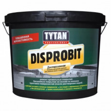 Tytan Professional Disprobit Бітумно-каучук. дісперсійна мастика для ремонту кровлі та  гідроізоляції 5 кг