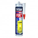 Tytan Professional FIX2 CLEAR Клей-герметик 290 мл безкольоровий