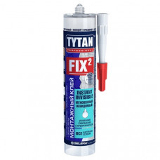Tytan Professional FIX 2 Миттєвий та невидимий монтажний клей 290 ml безкольоровий