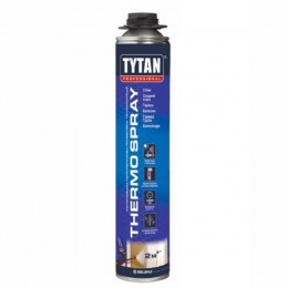 Tytan Professional THERMOSPRAY Професійна поліуретонова термоізоляція PU GUN RU-UA 870 ml