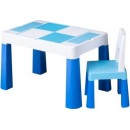 Комплект Tega MULTIFUN стіл+1 стілець MF-001 blue