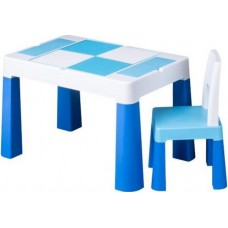 Комплект Tega MULTIFUN стіл+1 стілець MF-001 blue