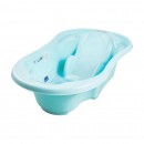 Ванночка Tega Komfort с терм-ом и сливом анатомическая TG-011 light blue paste