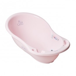 Ванночка Tega 86 см зі зливом Rabbits KR-004-104 (light pink)