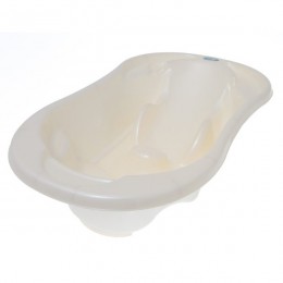 Ванночка Tega Komfort зі зливом анатомічна TG-011-118 (white pearl)