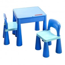 Комплект Tega MAMUT стіл + 2 стільця MT-001 899 blue / light blue