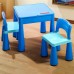 Комплект Tega MAMUT стіл + 2 стільця MT-001 899 blue / light blue
